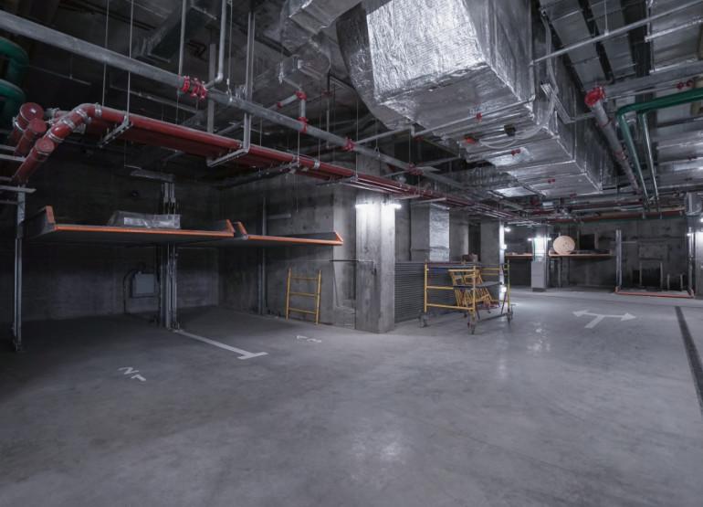 TREND LINE: Вид паркинга