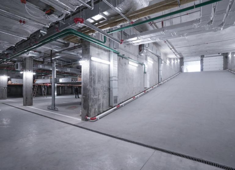 TREND LINE: Вид паркинга