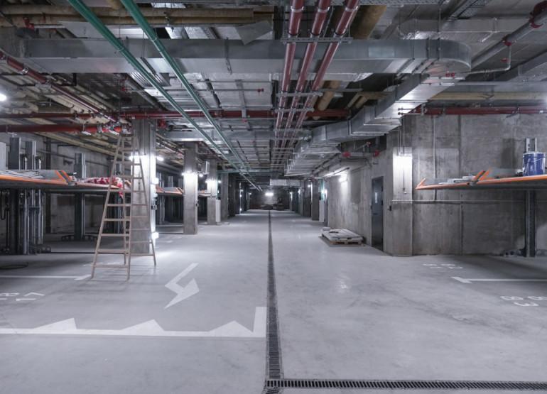 TREND LINE: Вид паркинга